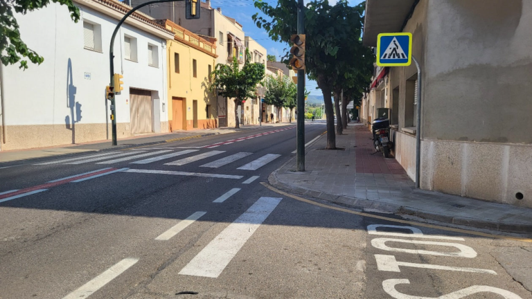 MEMORIA VALORADA PEL DESENVOLUPAMENT D’ACTUACIONS VINCULADES A LA MOBILITAT SEGURA, SOSTENIBLE I INTELꞏLIGENT, LA PACIFICACIÓ DEL TRÀNSIT I LA REDUCCIÓ DE L’ACCIDENTALITAT EN LA TRAVESSERA DE LA CARRETERA TP-2125 AL SEU PAS PEL MUNICIPI DE LLORENÇ DEL PENEDÈS.