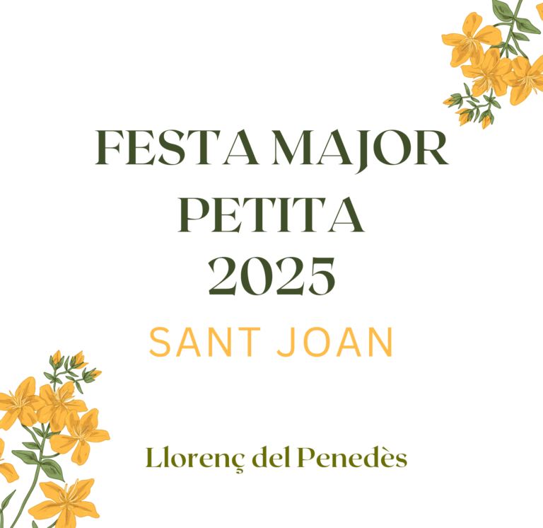 Programa Festa Major petita. Sant Joan 2025