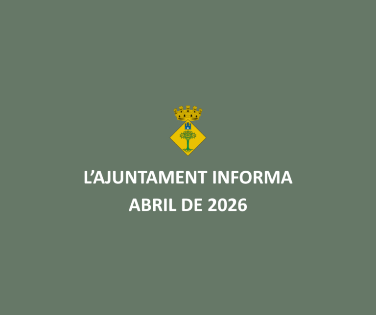 Circular informativa abril 2026 – Sant Jordi