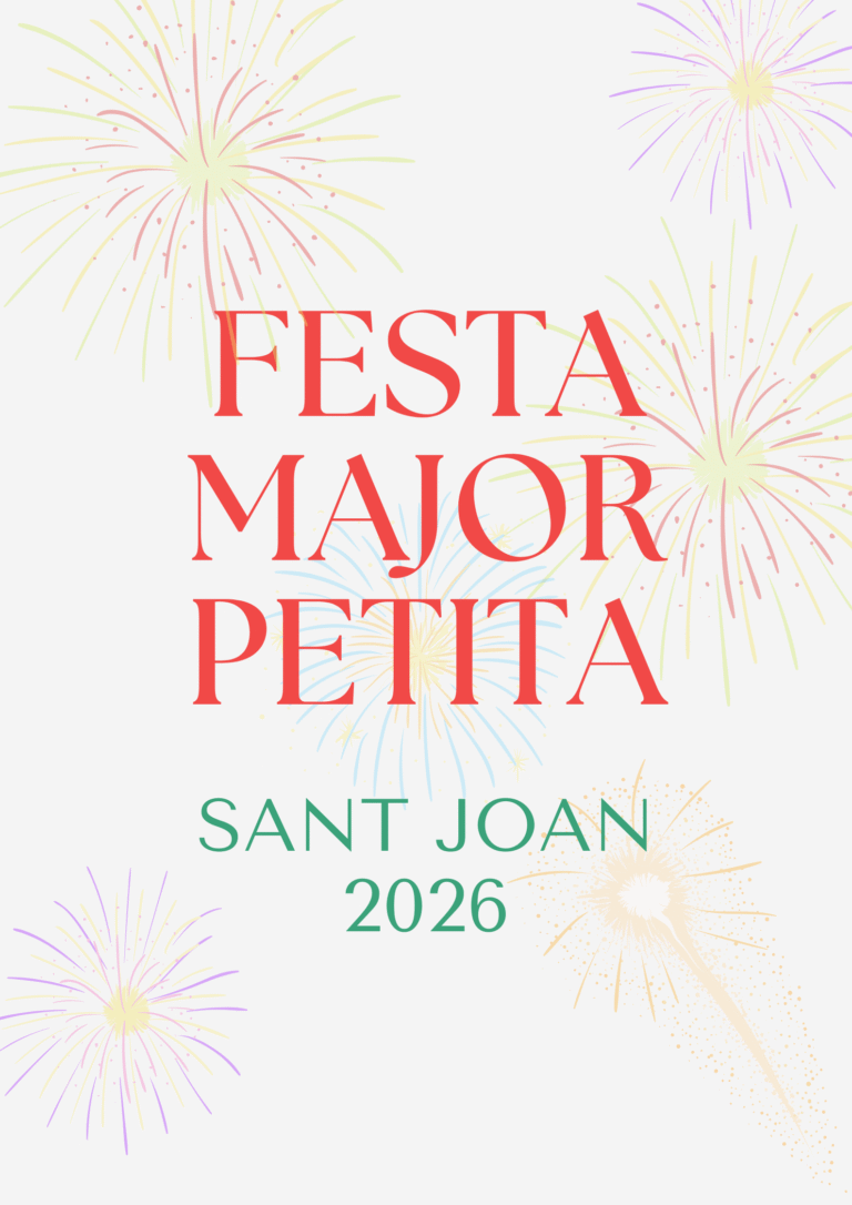 Programa Festa Major petita 2026 – Sant Joan