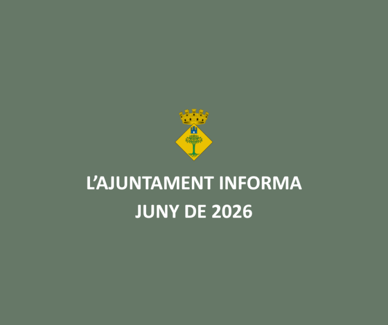 Circular informativa juny 2026